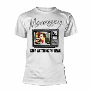 Merch Morrissey: Póló Stop Watching The News