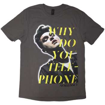 Merch Morrissey: Póló Why Do You Telephone?