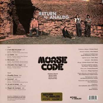 LP Morse Code: Je Suis Le Temps LTD | NUM