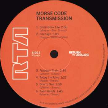 LP Morse Code: Morse Code Transmission LTD | NUM