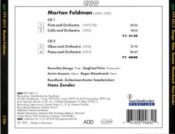 2CD Rundfunk-Sinfonieorchester Saarbrücken: Piano And Orchestra / Flute And Orchestra / Oboe And Orchestra / Cello And Orchestra