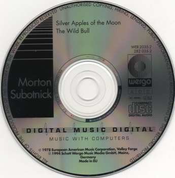CD Morton Subotnick: Silver Apples Of The Moon · The Wild Bull