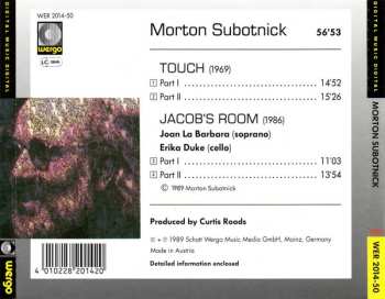 CD Morton Subotnick: Touch • Jacob's Room