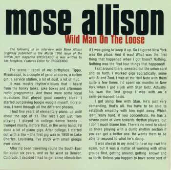 CD Mose Allison: Wild Man On The Loose