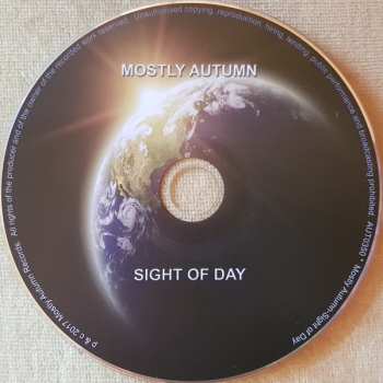 CD Mostly Autumn: Sight Of Day  DIGI