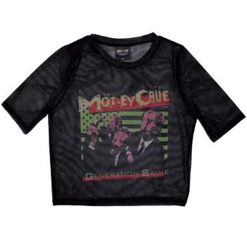 Merch Mötley Crüe: Női Crop Top Generation Swine