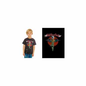 Merch Mötley Crüe: Gyerek póló Feelgood Red Circle 