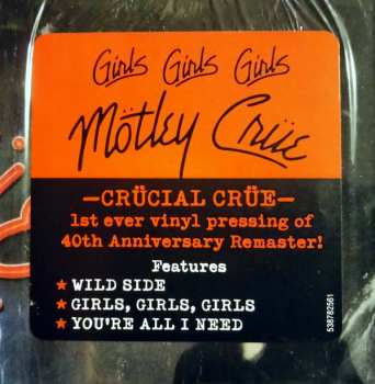 LP Mötley Crüe: Girls, Girls, Girls