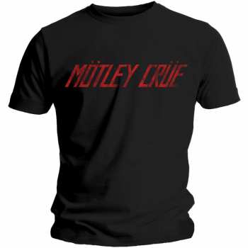 Merch Mötley Crüe: Póló Distressed Logo Motley Crue 