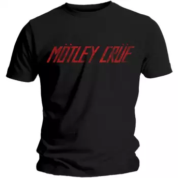 Póló Distressed Logo Motley Crue 