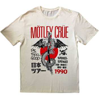 Merch Mötley Crüe: Póló Dr. Feelgood Japanese Tour '90