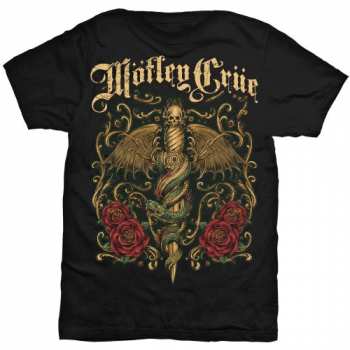 Merch Mötley Crüe: Tričko Exquisite Dagger  S