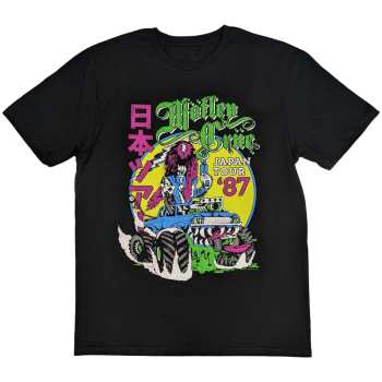 Merch Mötley Crüe: Póló Girls Girls Girls Japanese Tour '87