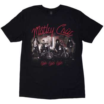 Merch Mötley Crüe: Póló Girls, Girls, Girls Vintage