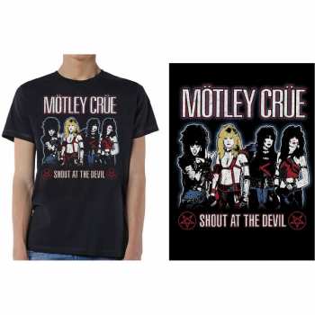 Merch Mötley Crüe: Póló Shout At The Devil 