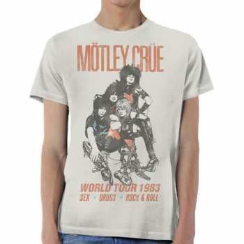 Merch Mötley Crüe: Póló World Tour Vintage