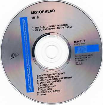 2CD/Dobozkészlet Motörhead: 1916 / March Ör Die