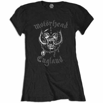 Merch Motörhead: Dámské Tričko England  S