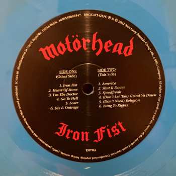 LP Motörhead: Iron Fist LTD | CLR