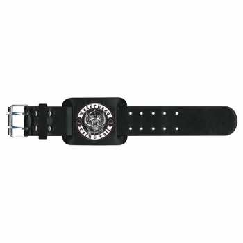 Merch Motörhead: Bőr karkötő Biker Badge
