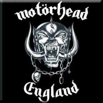 Merch Motörhead: Hűtőmágnes England