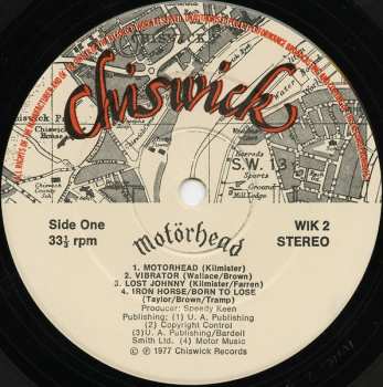 LP Motörhead: Motorhead