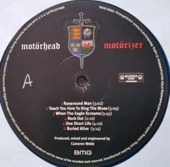LP Motörhead: Motörizer CLR