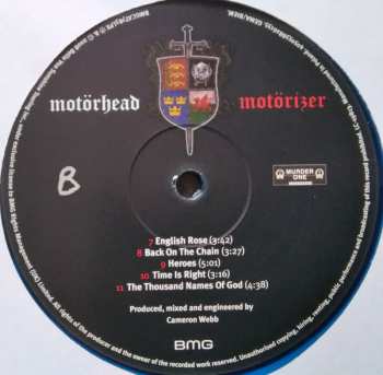 LP Motörhead: Motörizer CLR