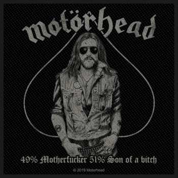 Merch Motörhead: Felvarró 49% Motherfucker 