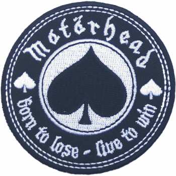 Merch Motörhead: Felvarró Born To Love, Live To Win