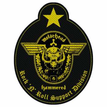 Merch Motörhead: Felvarró Support Division Cut Out