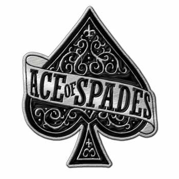 Merch Motörhead: Kitűző Ace Of Spades Acél