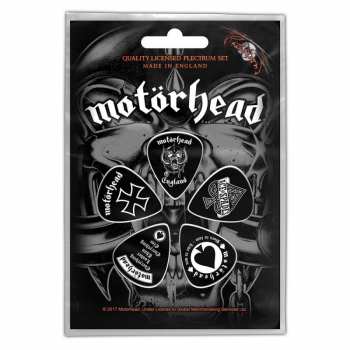Merch Motörhead: Gitár pengető készlet England