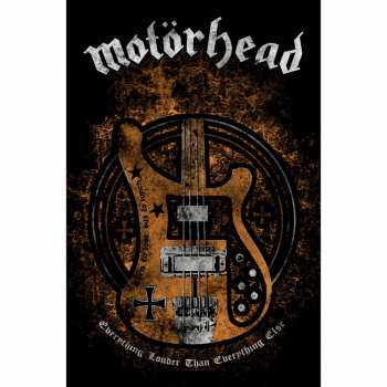 Merch Motörhead: Textil poszter Lemmy's Bass