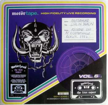 2LP Motörhead: The Löst Tapes Vol. 6 (Live In Berlin) CLR | LTD