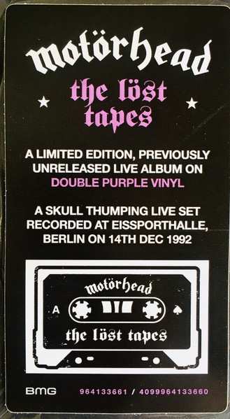 2LP Motörhead: The Löst Tapes Vol. 6 (Live In Berlin) CLR | LTD