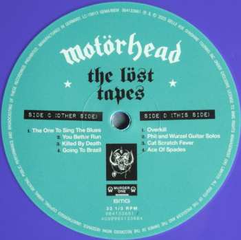 2LP Motörhead: The Löst Tapes Vol. 6 (Live In Berlin) CLR | LTD