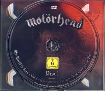 2CD/DVD Motörhead: The Wörld Is Ours - Vol 1 (Everywhere Further Than Everyplace Else)
