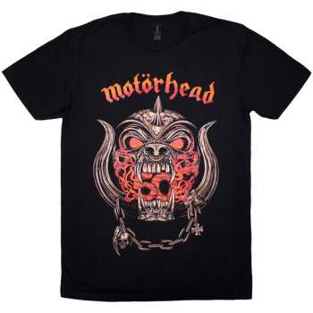 Merch Motörhead: Motorhead Unisex T-shirt: 50 Years Warpig Red Gradient (black) (small) S