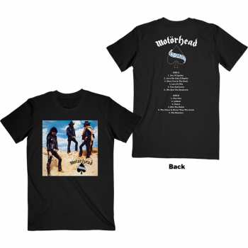 Merch Motörhead: Tričko Ace Of Spades Track List  S