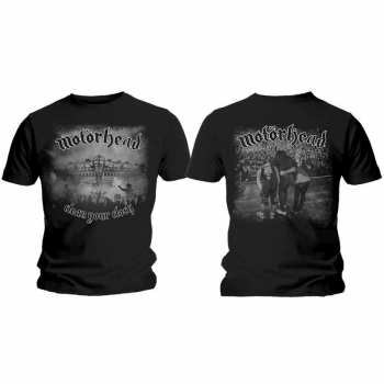 Merch Motörhead: Póló Clean Your Clock B&w 