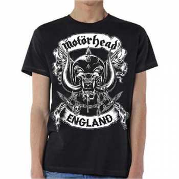 Merch Motörhead: Póló Crossed Swords England Crest 