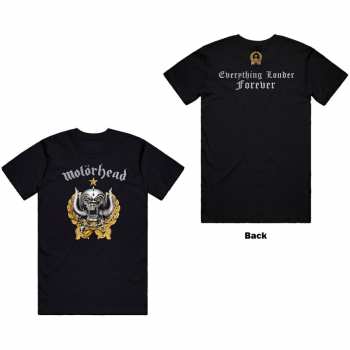 Merch Motörhead: Tričko Everything Louder Forever  S