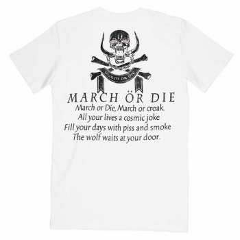 Merch Motörhead: Tričko March Or Die S
