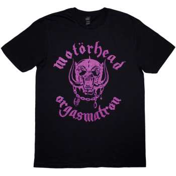 Merch Motörhead: Motorhead Unisex T-shirt: Orgasmatron Lyric (black) (back Print) (small) S
