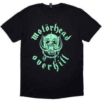 Merch Motörhead: Motorhead Unisex T-shirt: Overkill Lyric (black) (back Print) (small) S