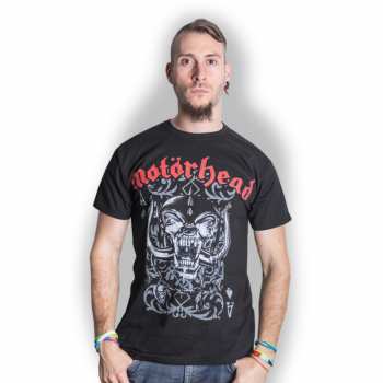 Merch Motörhead: Póló Playing Card 