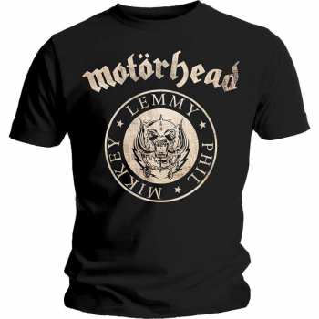 Merch Motörhead: Póló Undercover Seal Newsprint 