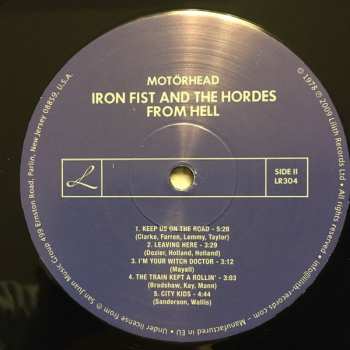 LP Motörhead: Iron Fist And The Hordes From Hell