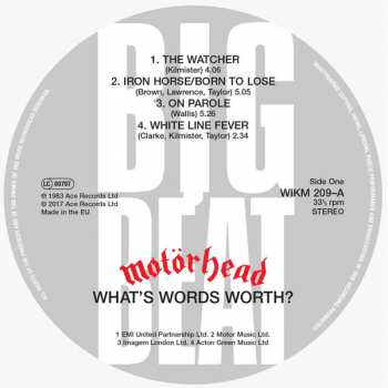 LP Motörhead: What's Words Worth?